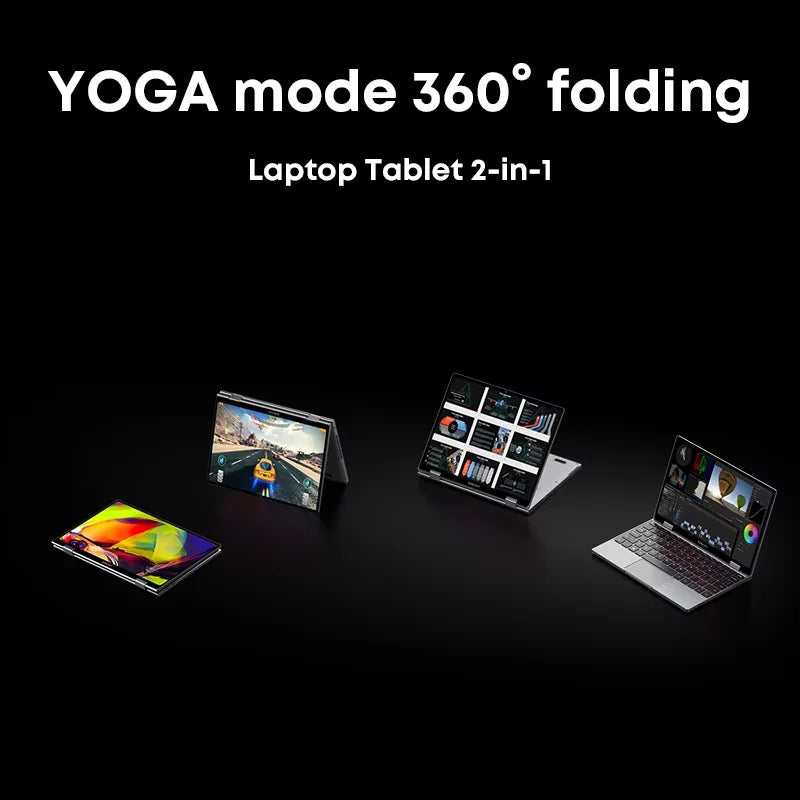 CHUWI MiniBook X N150 Laptop 10.51 Inch 16GB RAM 512GB SSD 2-in-1 Yoga Mode Intel  Windows 11 Notebook 360° Flipable WiFi 6