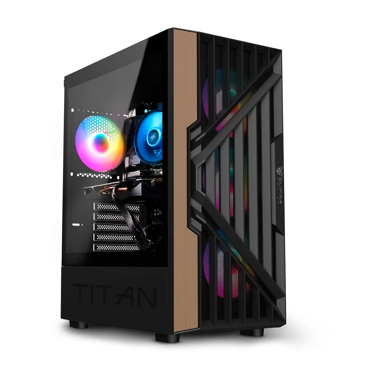 Pc gaming pc amd ryzen 5 5500/16gb/1tb ssd/rtx 5060 + windows 11 pro