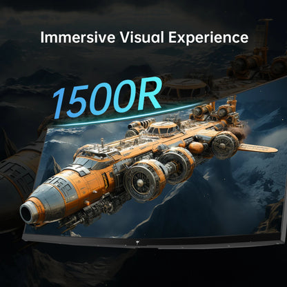 KTC 34 Inch Ultrawide Monitor, 165Hz WQHD 3440X1440 Curved Gaming Monitor, 1500R PC Monitor, HDR, FreeSync & G-Sync HDMI H34S18S