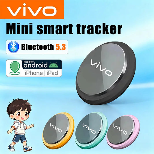 VIVO Smart GPS Tracker Kids  Pet Bag Car Finder Elderly Bluetooth Anti-Lost Reminder DeviceWith Watch Band For Apple Android New