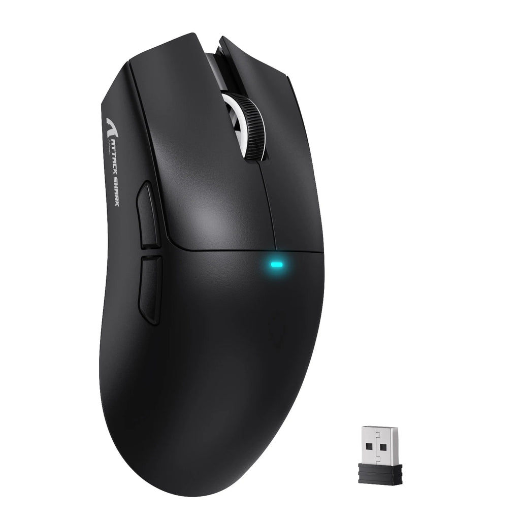 ATTACK SHARK X11SE Wireless Gaming Mouse, Tri-Mode, 63g Superlight With PAW3311 Sensor, 22000 DPI, 300mAh Battery, Dual Driver