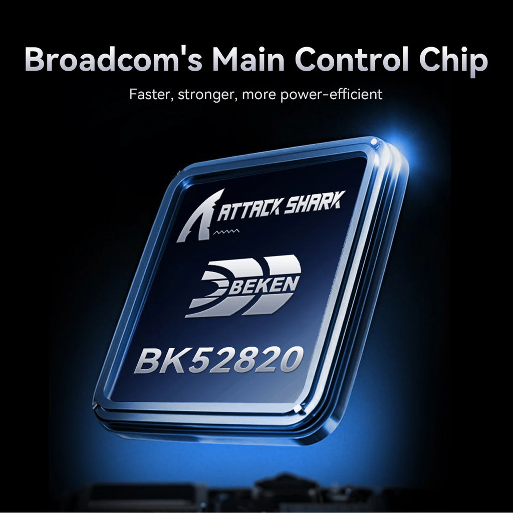 ATTACK SHARK X11SE Wireless Gaming Mouse, Tri-Mode, 63g Superlight With PAW3311 Sensor, 22000 DPI, 300mAh Battery, Dual Driver