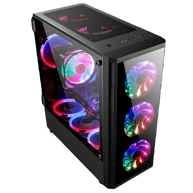 Aotesier High quality Core i7 i9 I5 with  E5 2650 CPU 16GB Ram SSD HDD Gtx 950 8GB Graphics card gaming desktop pc gamer game