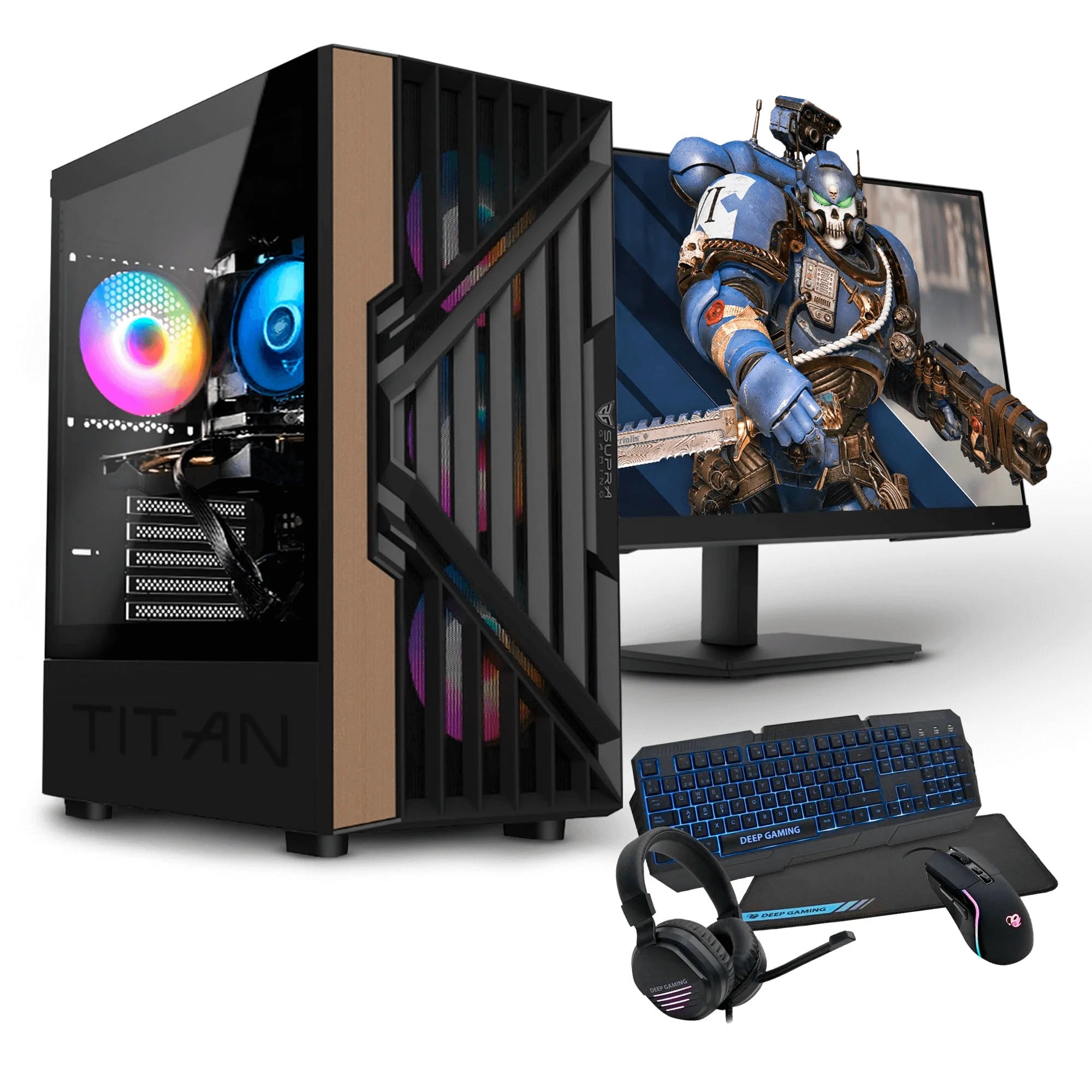 Pc racing daitona pc racing gaming amd ryzen 5600g/16gb/512gb ssd + windows 11 cheap gaming computer