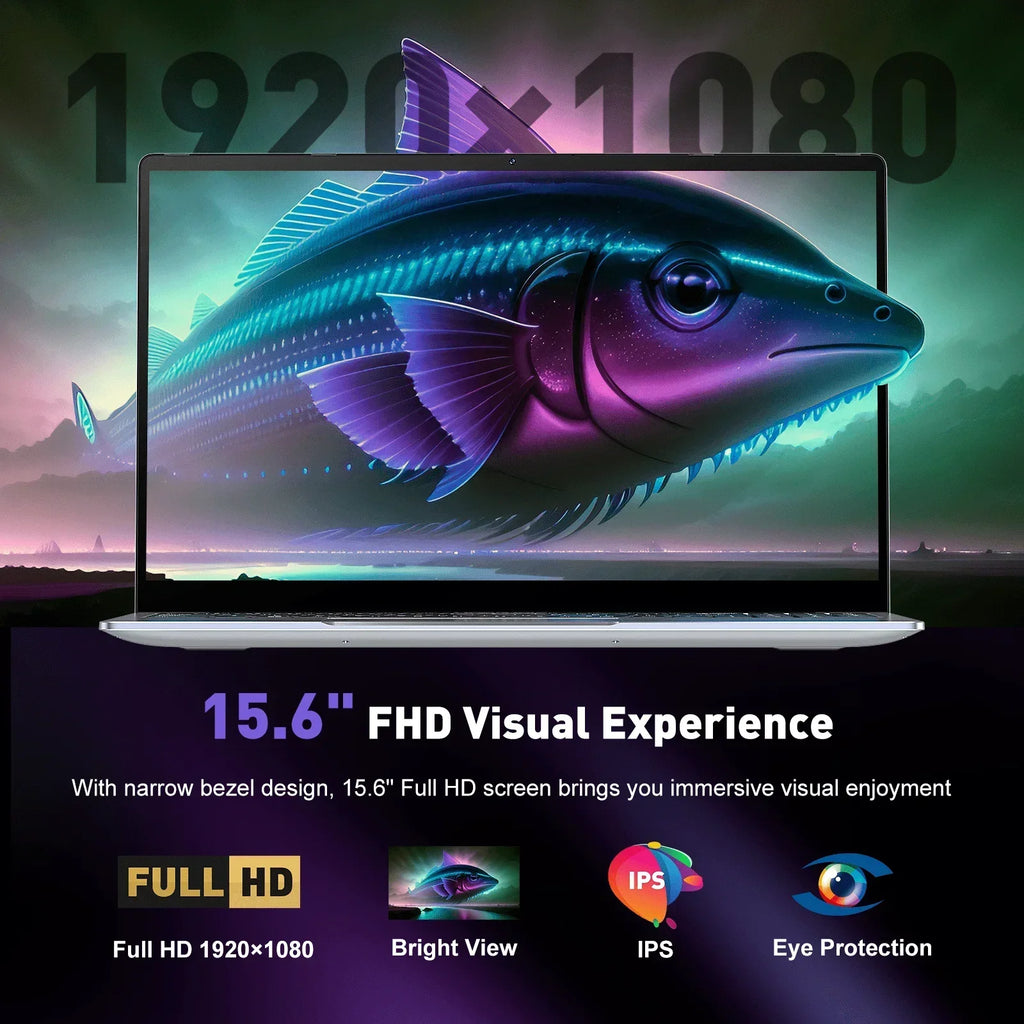 HOT 15.6" Laptop Intel Core i9 9900 32GB 2TB 1920*1080 HD Windows 11 Gaming Computer PC Gamer office Ultra Slim Notebook