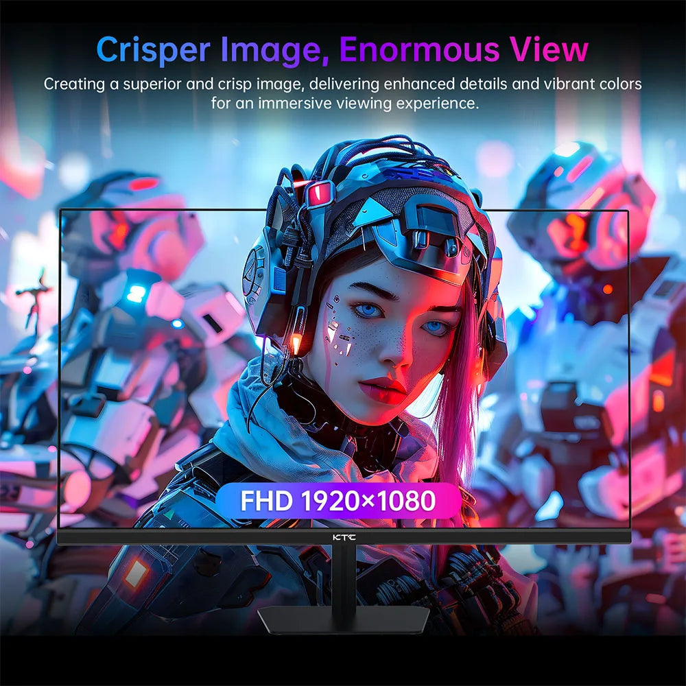 (2025 H24T09P Upgraded Version) KTC H24F8 FHD 23.8" 180Hz Gaming Monitor With Realistic Color Reproduction 1920*1080 Resolution